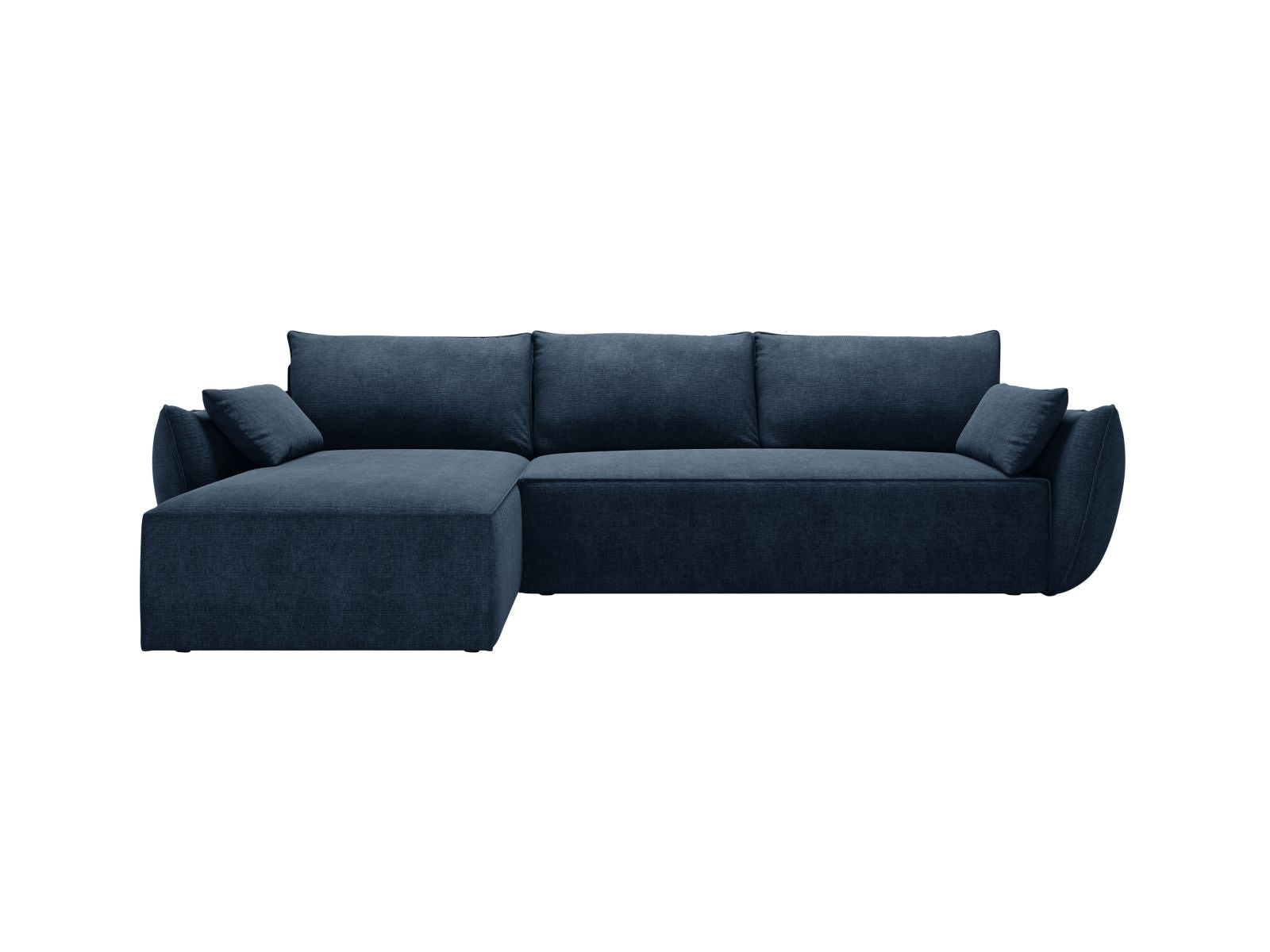 Kaelle Corner Sofa With Bed Function And Box, 4 Seats, 252x165 cm — Royal Blue / Left
