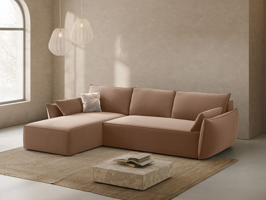 Kaelle Corner Sofa With Bed Function And Box, 4 Seats, 252x165 cm