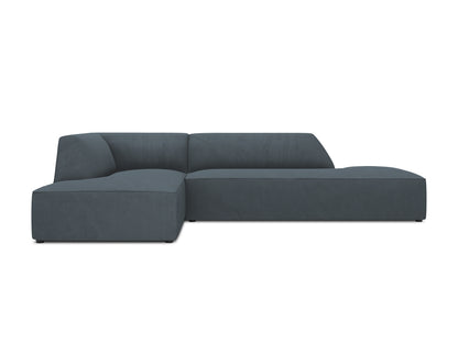Ecksofa Cord Schwarz Ruby — Ansicht 6