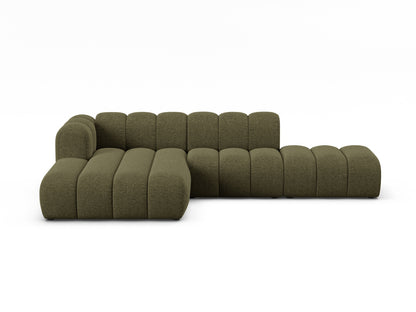 Ecksofa Chenille Brick Lupine — Green