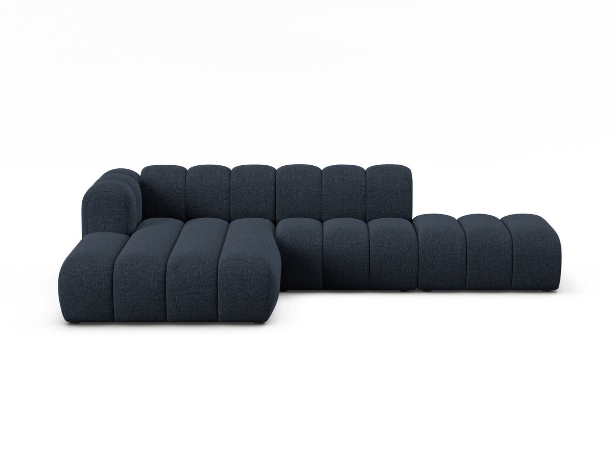 Lupine Modular Open Corner Sofa, 5 Seats, 299x177 cm — Navy Blue / Left