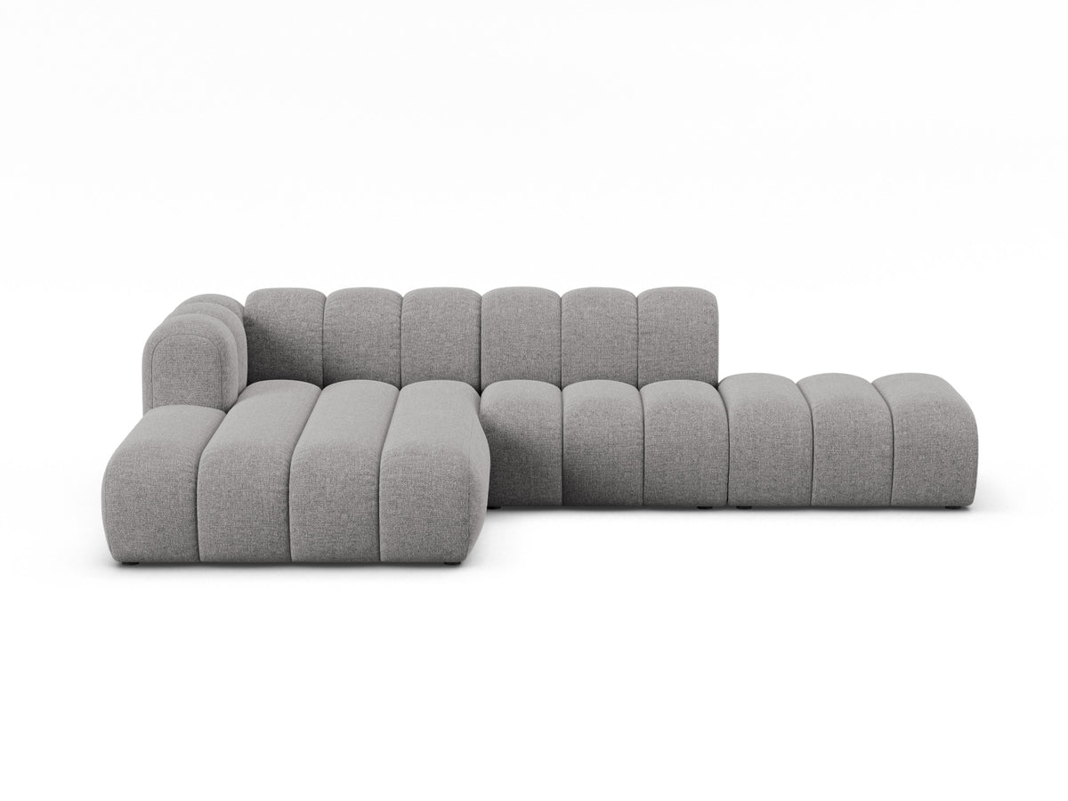 Lupine Modular Open Corner Sofa, 5 Seats, 299x177 cm — Light Grey / Left