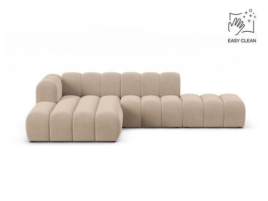 Lupine Modular Open Corner Sofa, 5 Seats, 299x177 cm — Beige / Left