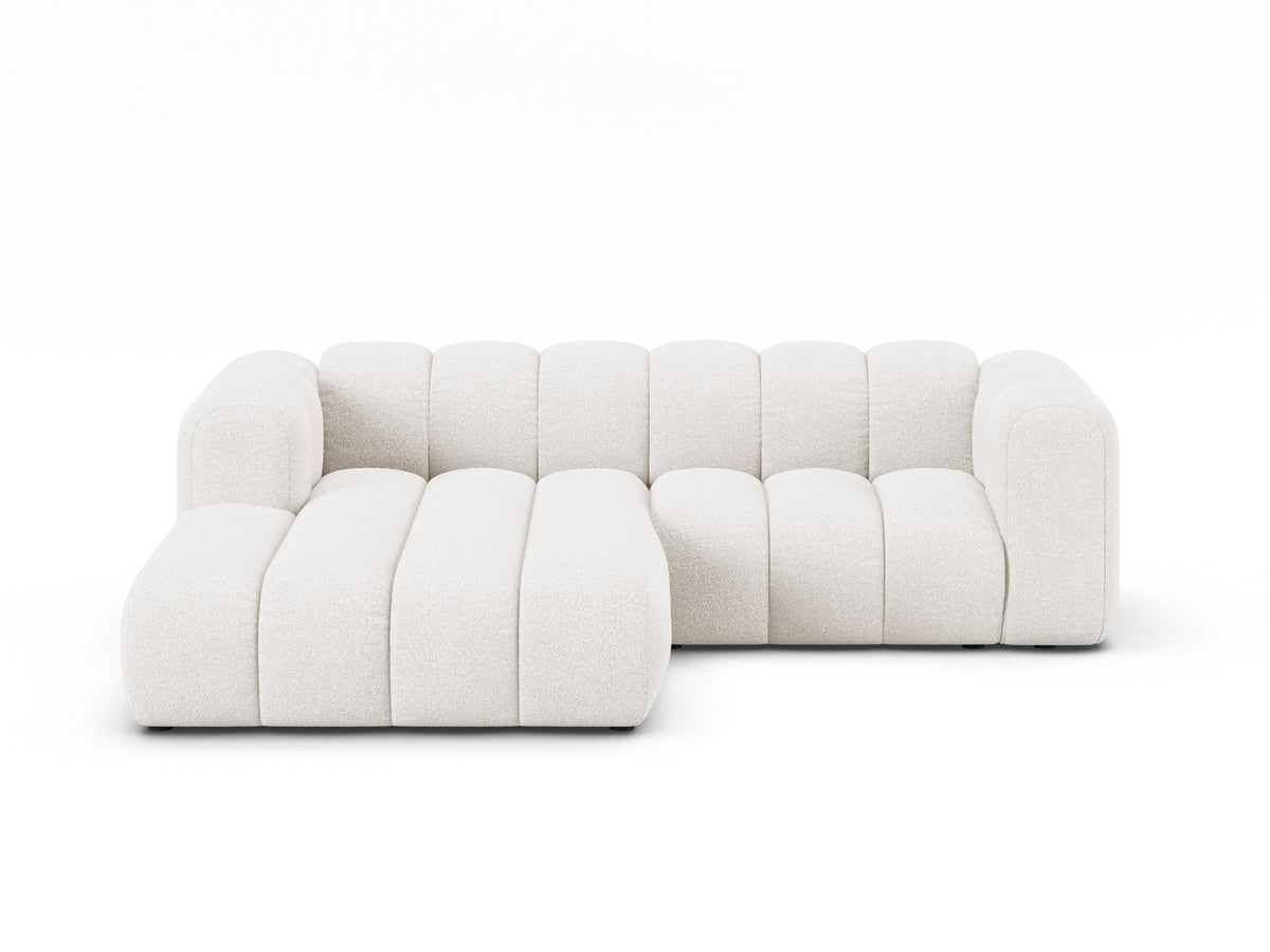 Lupine Modular Corner Sofa, 3 Seats, 230x177 cm — White / Left