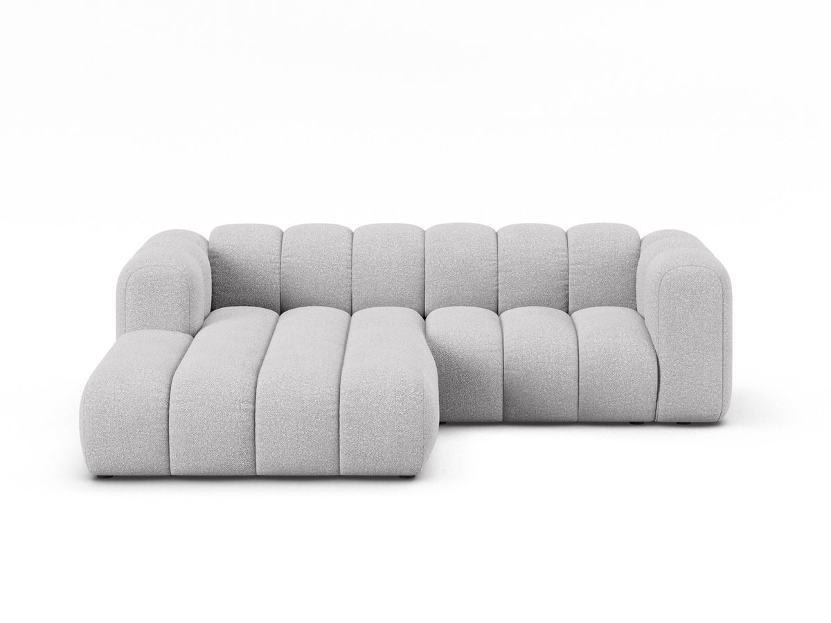 Lupine Modular Corner Sofa, 3 Seats, 230x177 cm — Light Grey / Left