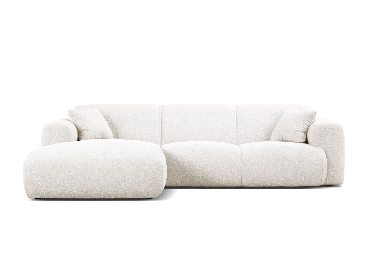 Molino Corner Sofa, 4 Seats, 255x170 cm — White / Left