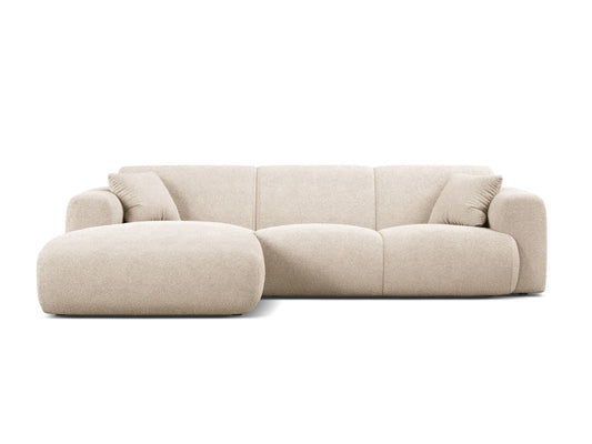 Molino Corner Sofa, 4 Seats, 255x170 cm — Beige / Left