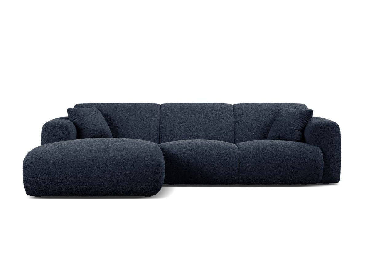 Molino Corner Sofa, 4 Seats, 255x170 cm — Dark Blue / Left