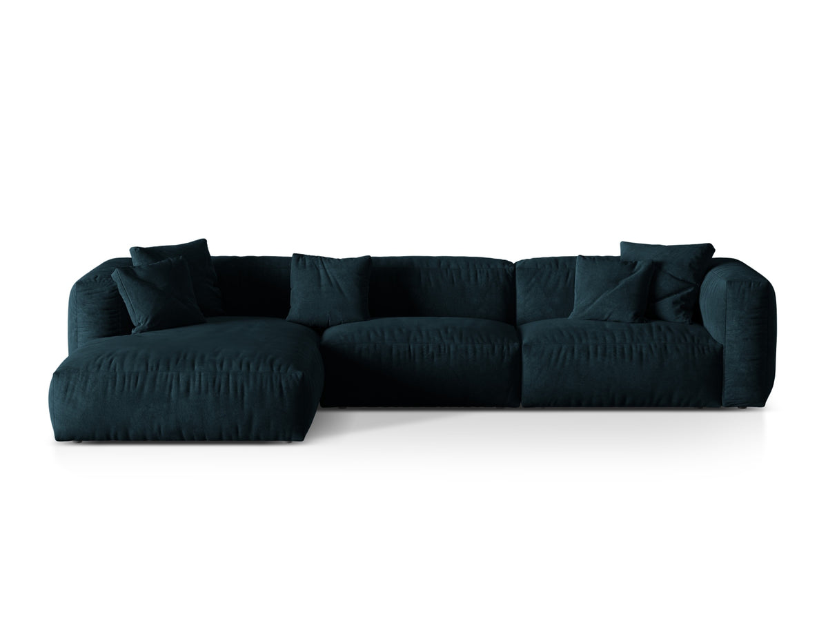 Martina Modular Corner Sofa XL, 3 Seats, 330x176 cm — Deep Petrol / Left