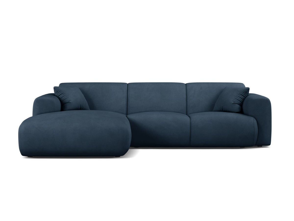 Molino Corner Sofa, 4 Seats, 255x170 cm — Royal Blue / Left
