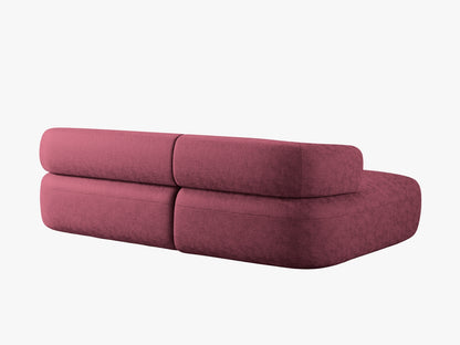 Ecksofa Chenille Cherrywood Jenny — Maße und Details