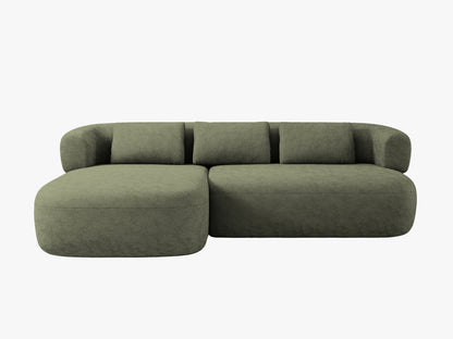 Ecksofa Chenille Cherrywood Jenny — Green