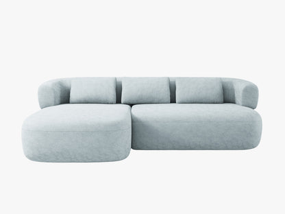 Ecksofa Chenille Cherrywood Jenny — Light Blue