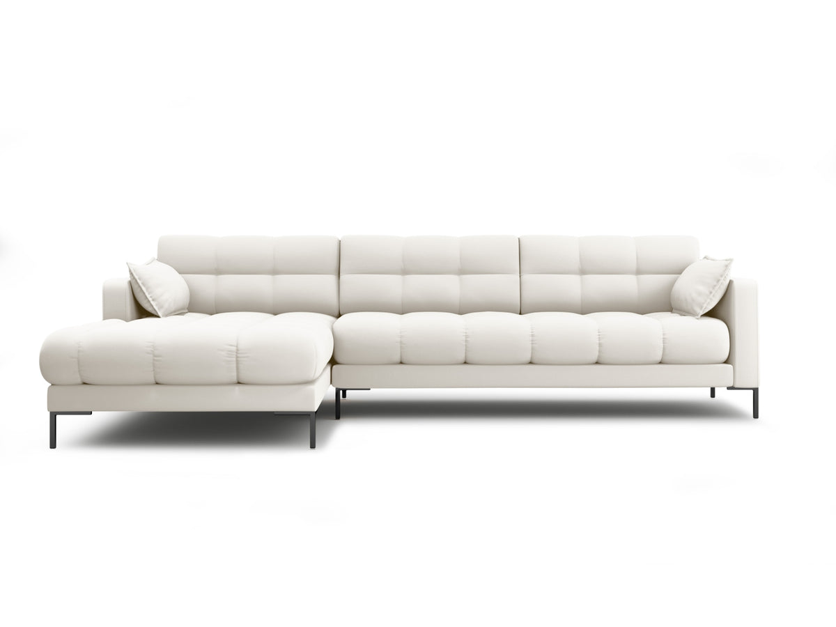 Mamaia Corner Sofa, 5 Seats, 293x185 cm — Light Beige / Left
