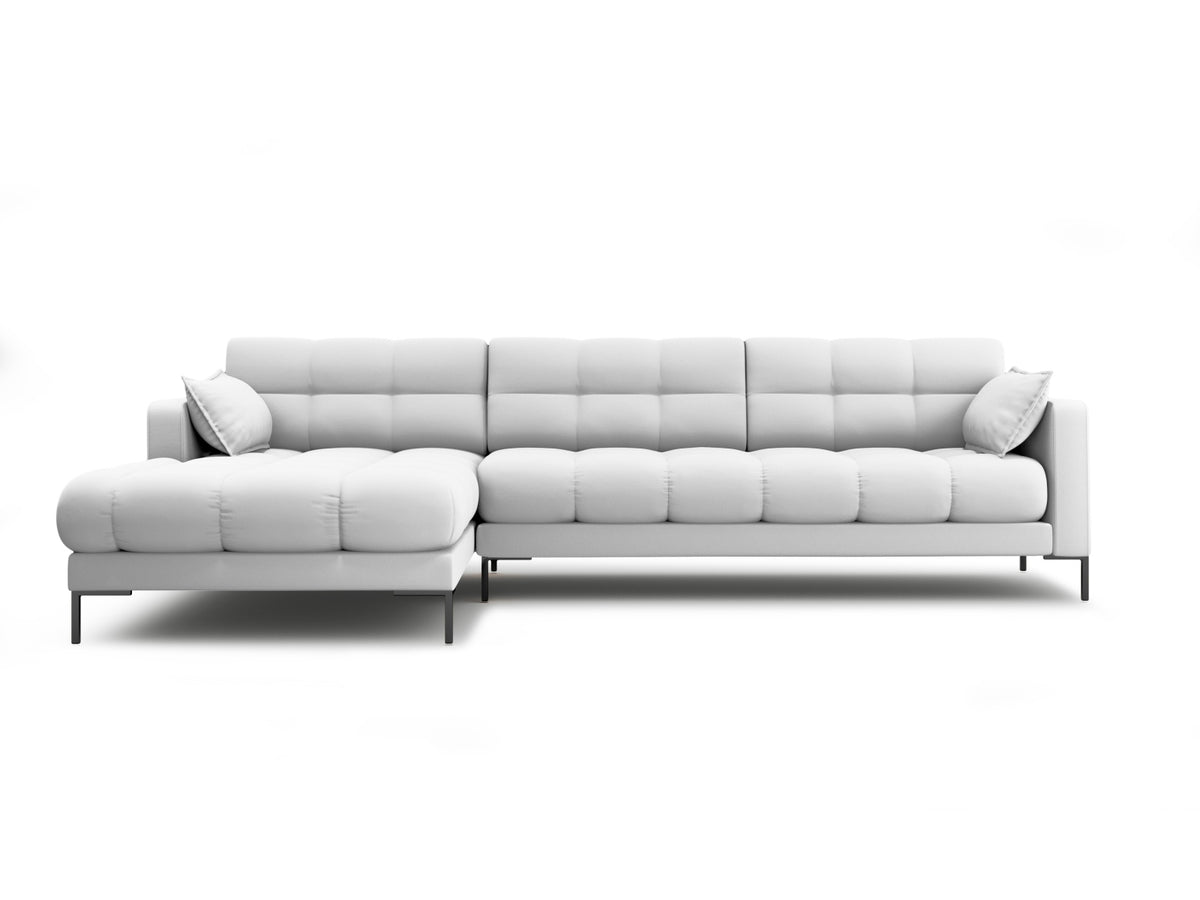 Mamaia Corner Sofa, 5 Seats, 293x185 cm — Light Grey / Left