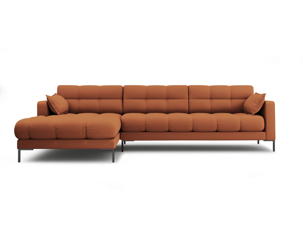 Mamaia Corner Sofa, 5 Seats, 293x185 cm — Brick / Left