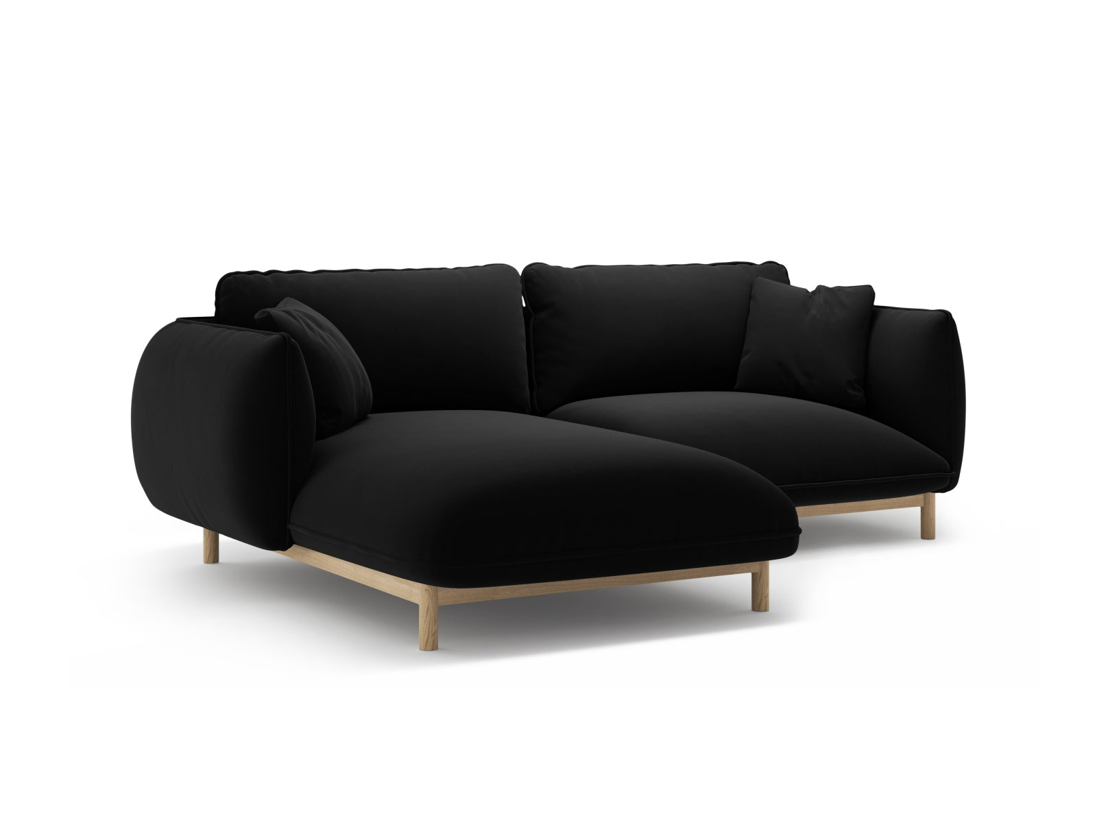 Ecksofa Samt Schwarz Ada — Ansicht 5