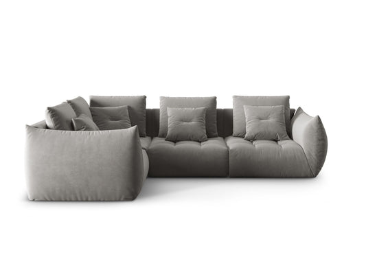 Bloom Modular Corner Sofa, 3 Seats, 316x222 cm — Grey / Left