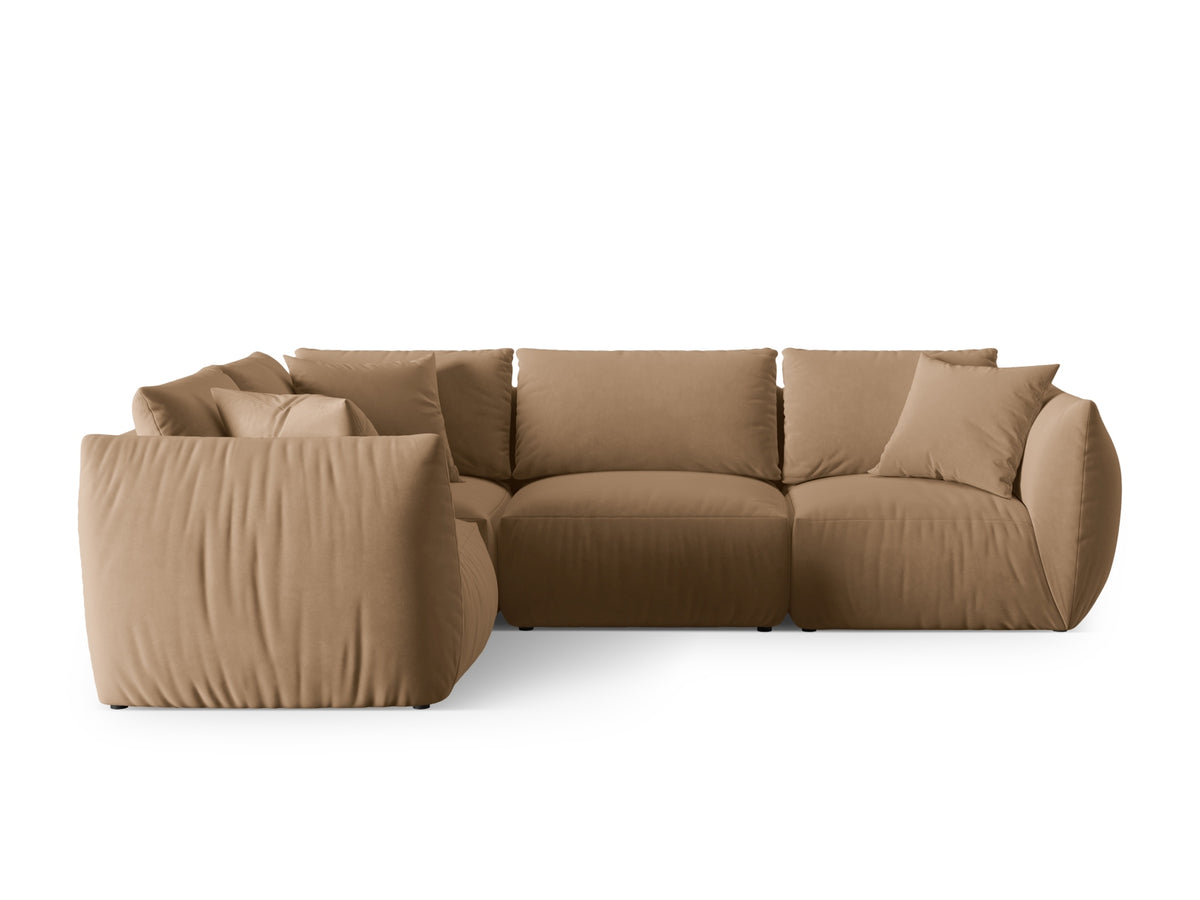 Chris Corner Sofa, 4 Seats, 295x210 cm — Sand / Left