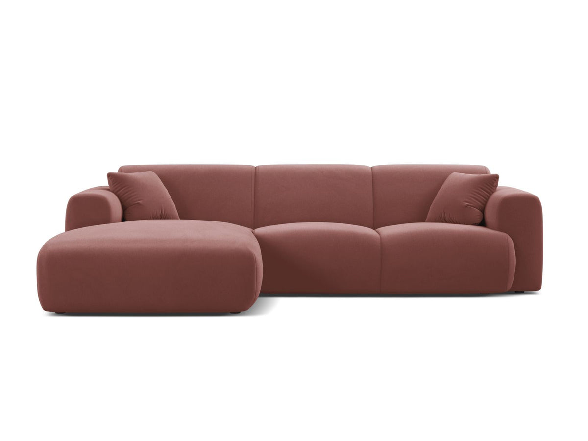 Molino Corner Sofa, 4 Seats, 255x170 cm — Flamingo / Left