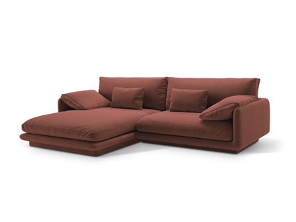 Ecksofa Samt Cuoio Torino — Detailansicht