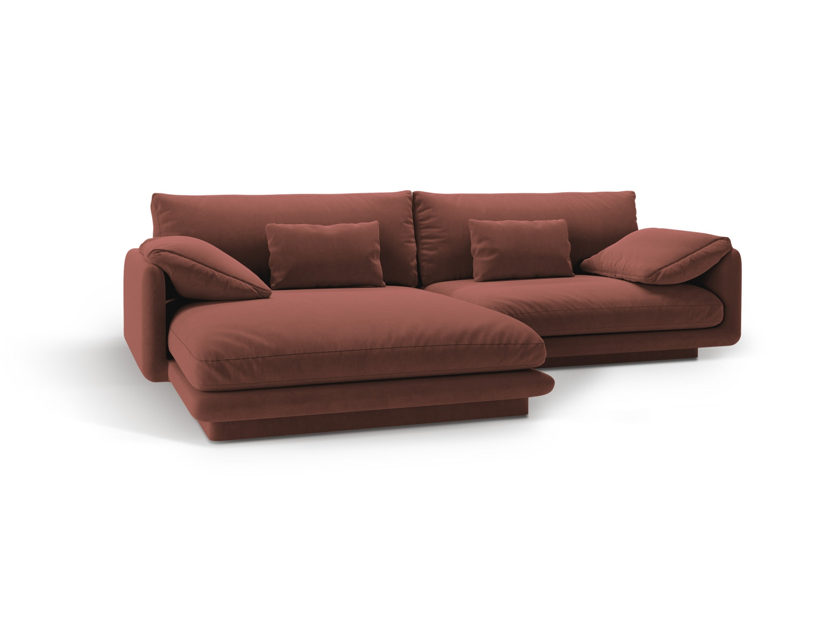 Ecksofa Samt Cuoio Torino — Ansicht 4
