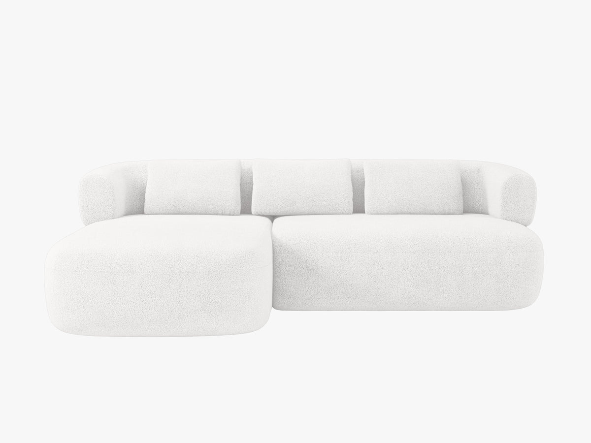 Jenny Corner Sofa, 5 Seats, 225x145 cm — Ivory / Left