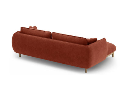 Ecksofa Strukturstoff Auburn Ada — Detailansicht