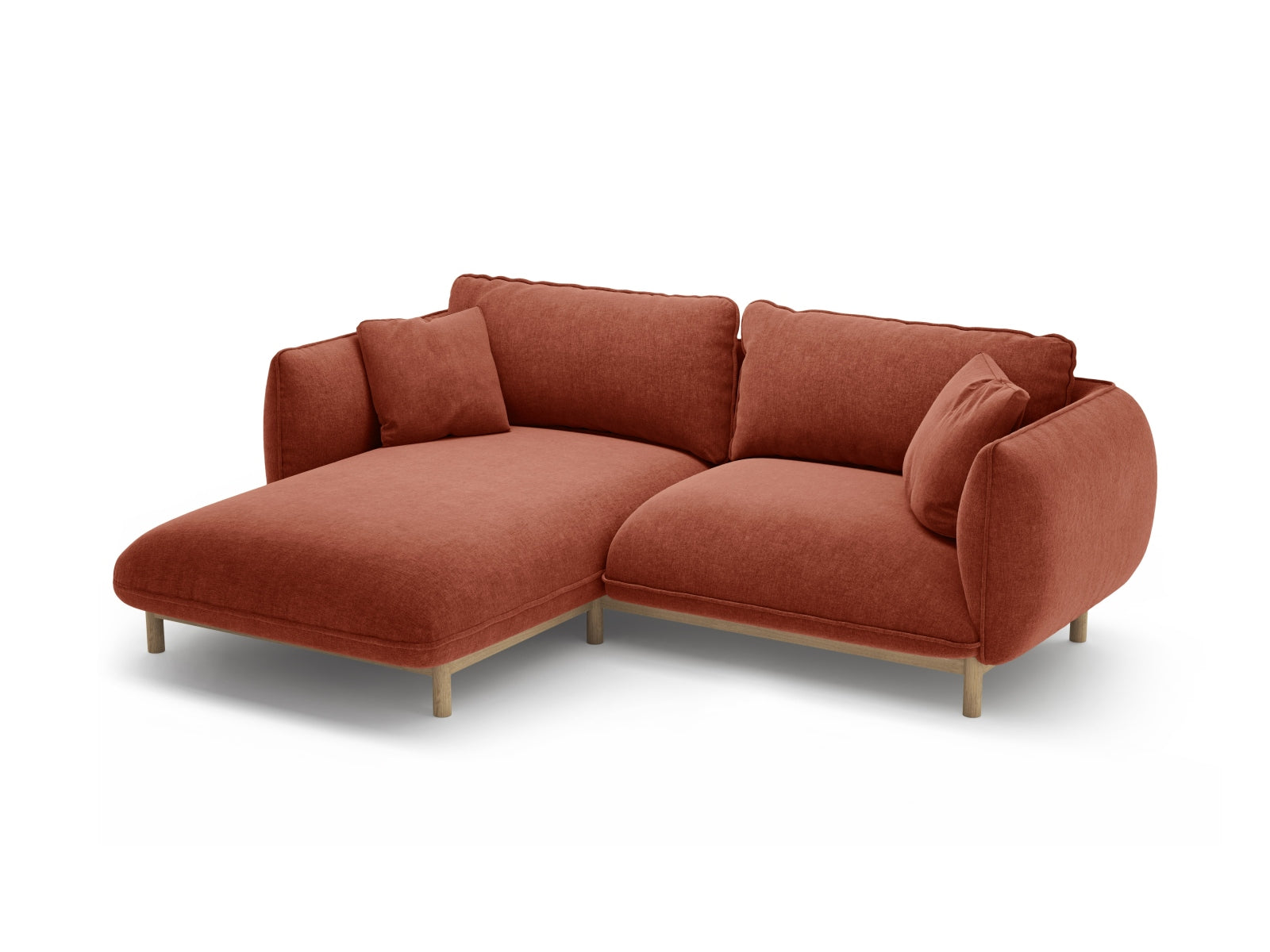 Ecksofa Strukturstoff Auburn Ada — Maße und Details