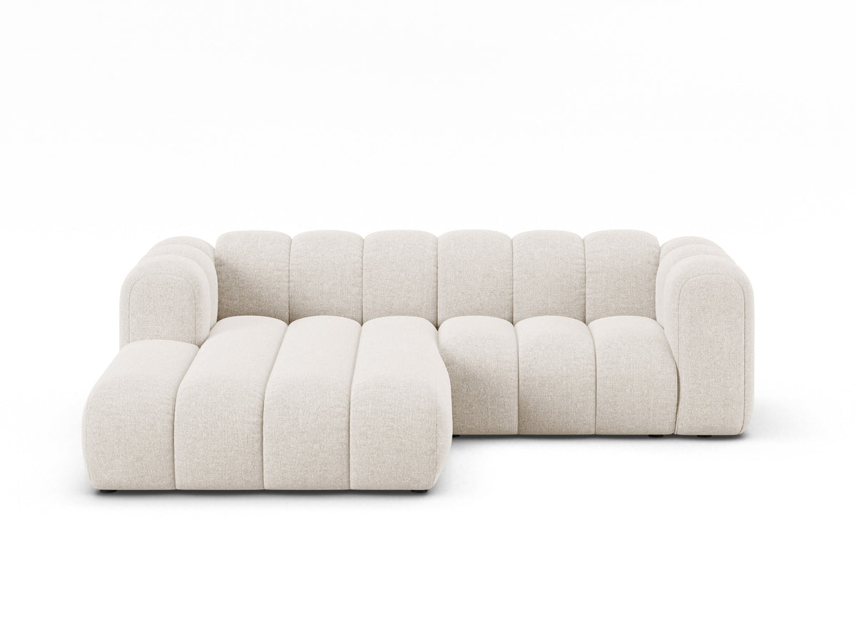 Lupine Modular Corner Sofa, 3 Seats, 230x177 cm — Light Beige / Left