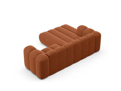 Ecksofa Chenille Brick Lupine — Maße und Details