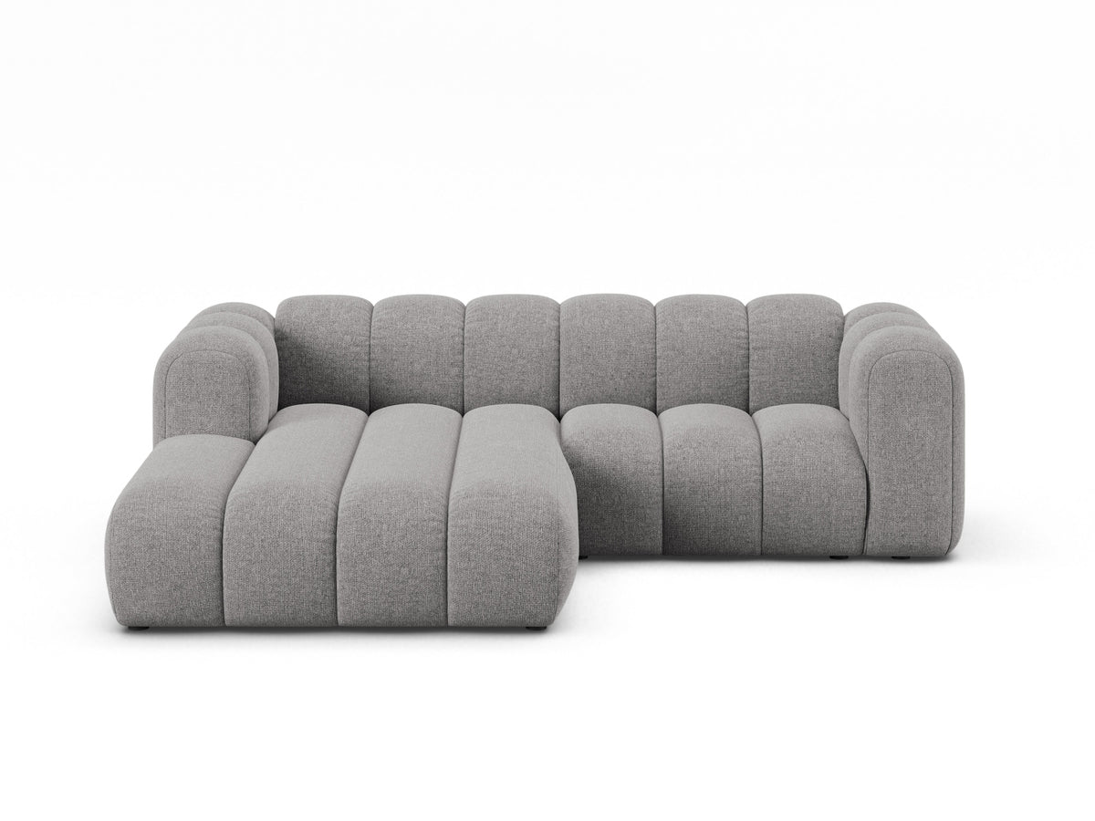 Lupine Modular Corner Sofa, 3 Seats, 230x177 cm — Light Grey / Left