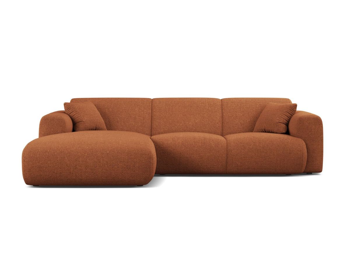 Molino Corner Sofa, 4 Seats, 255x170 cm — Brick / Left