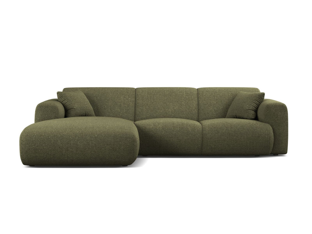 Molino Corner Sofa, 4 Seats, 255x170 cm — Green / Left