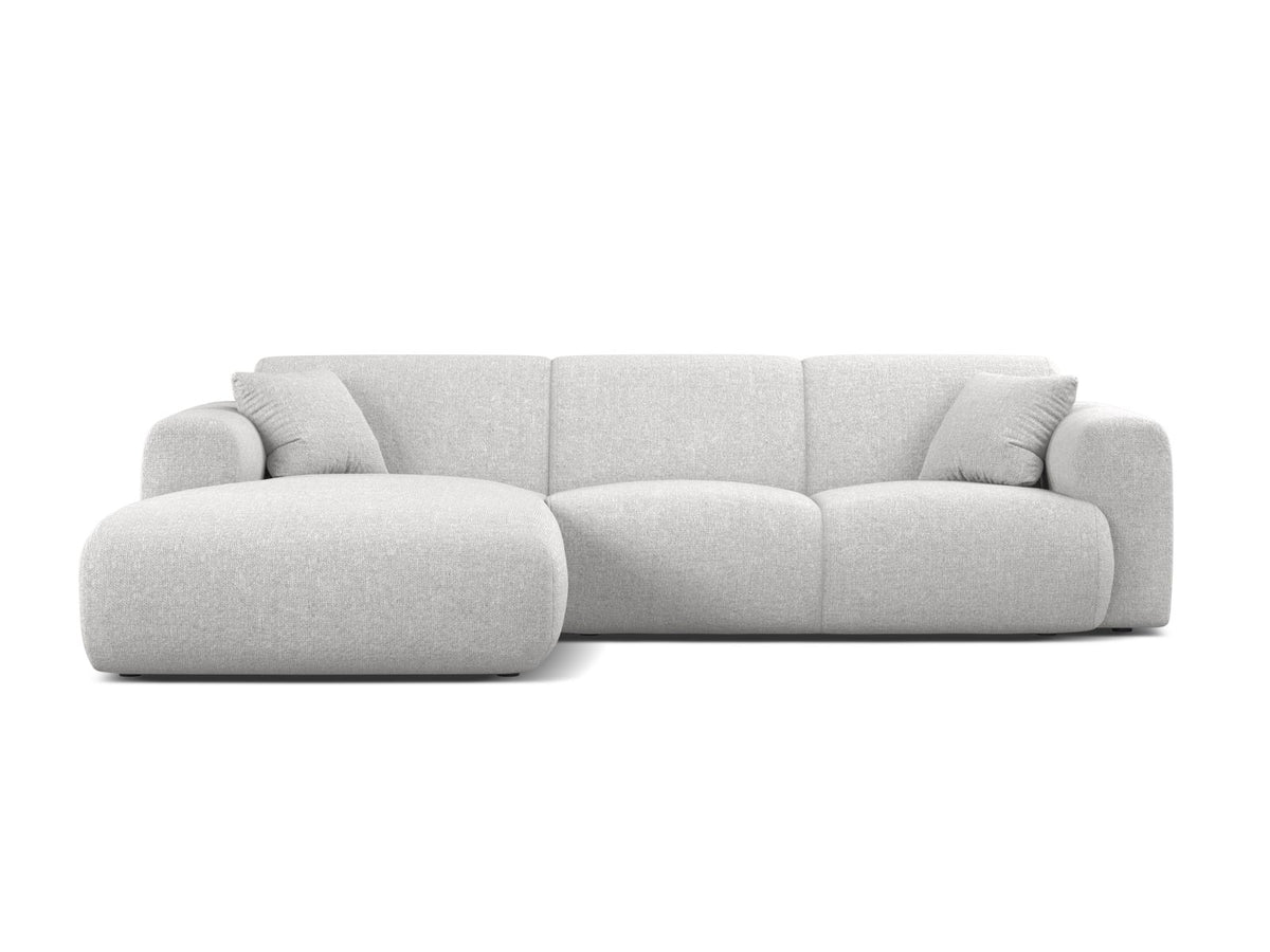 Molino Corner Sofa, 4 Seats, 255x170 cm — Silver / Left