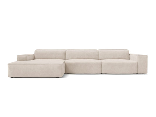Jodie Modular Corner Sofa, 4 Seats, 284x162 cm — Beige / Left
