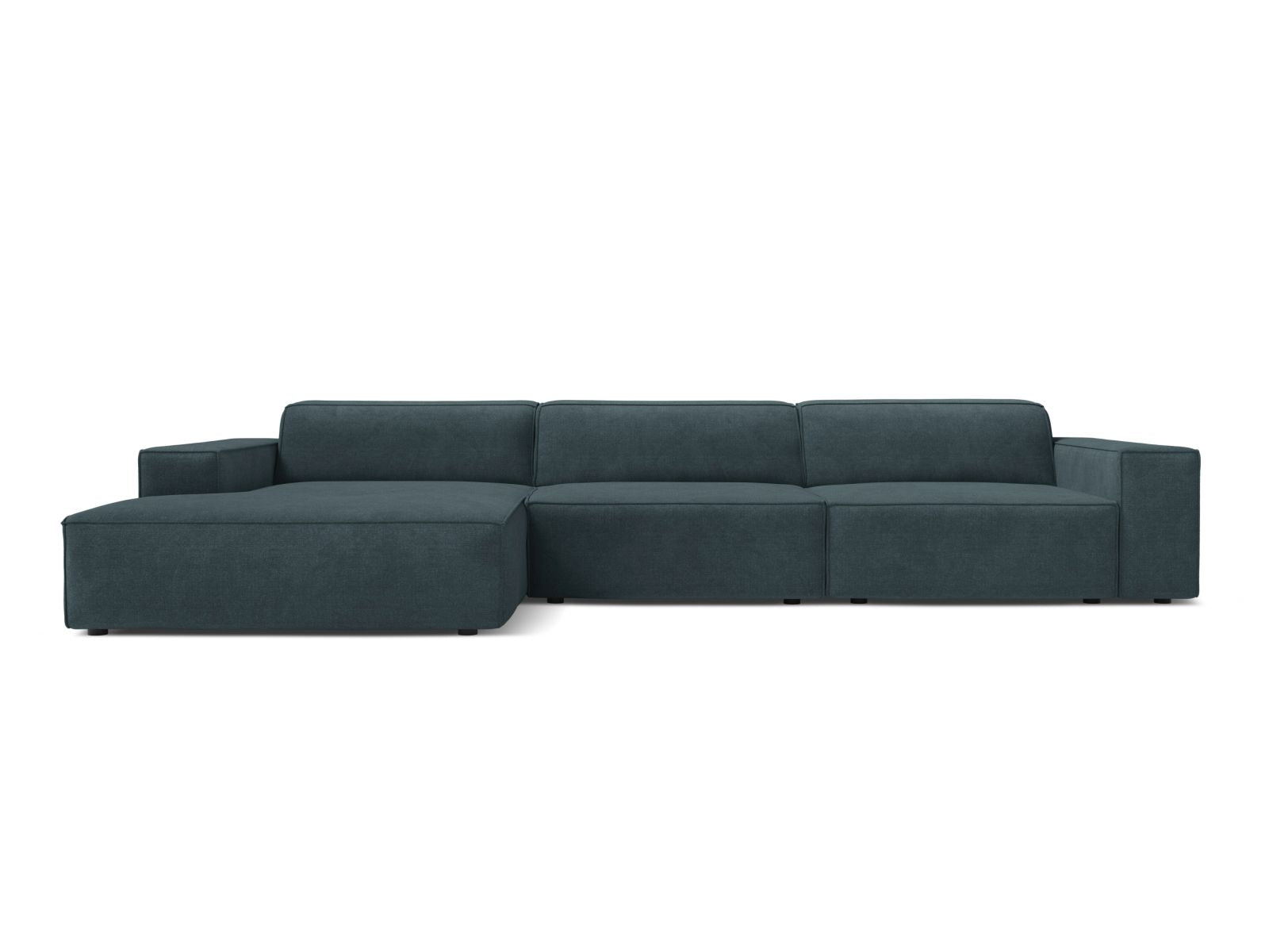 Jodie Modular Corner Sofa, 4 Seats, 284x162 cm — Deep Petrol / Left