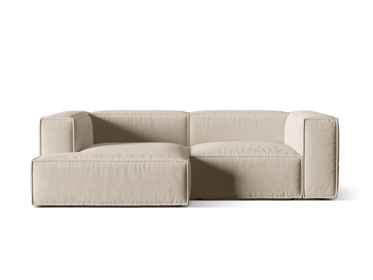 Nuria Modular Corner Sofa, 3 Seats, 252x147 cm — Beige / Left
