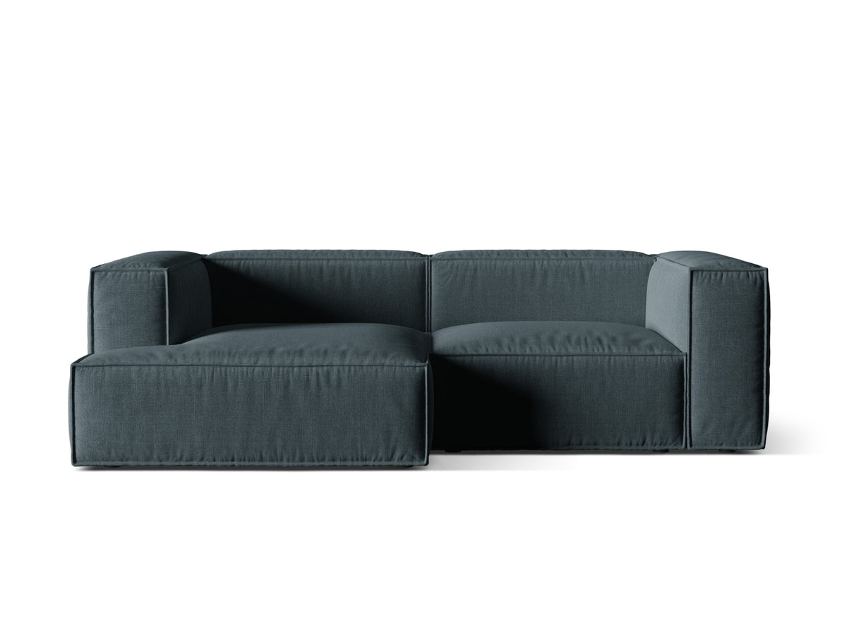 Nuria Modular Corner Sofa, 3 Seats, 252x147 cm — Deep Petrol / Left