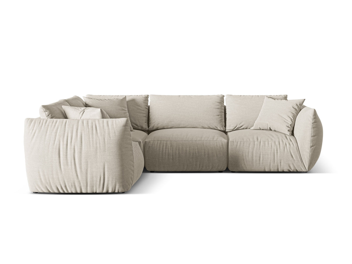 Chris Corner Sofa, 4 Seats, 295x210 cm — Natural / Left