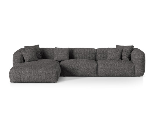 Martina Modular Corner Sofa XL, 3 Seats, 330x176 cm — Anthracite / Left