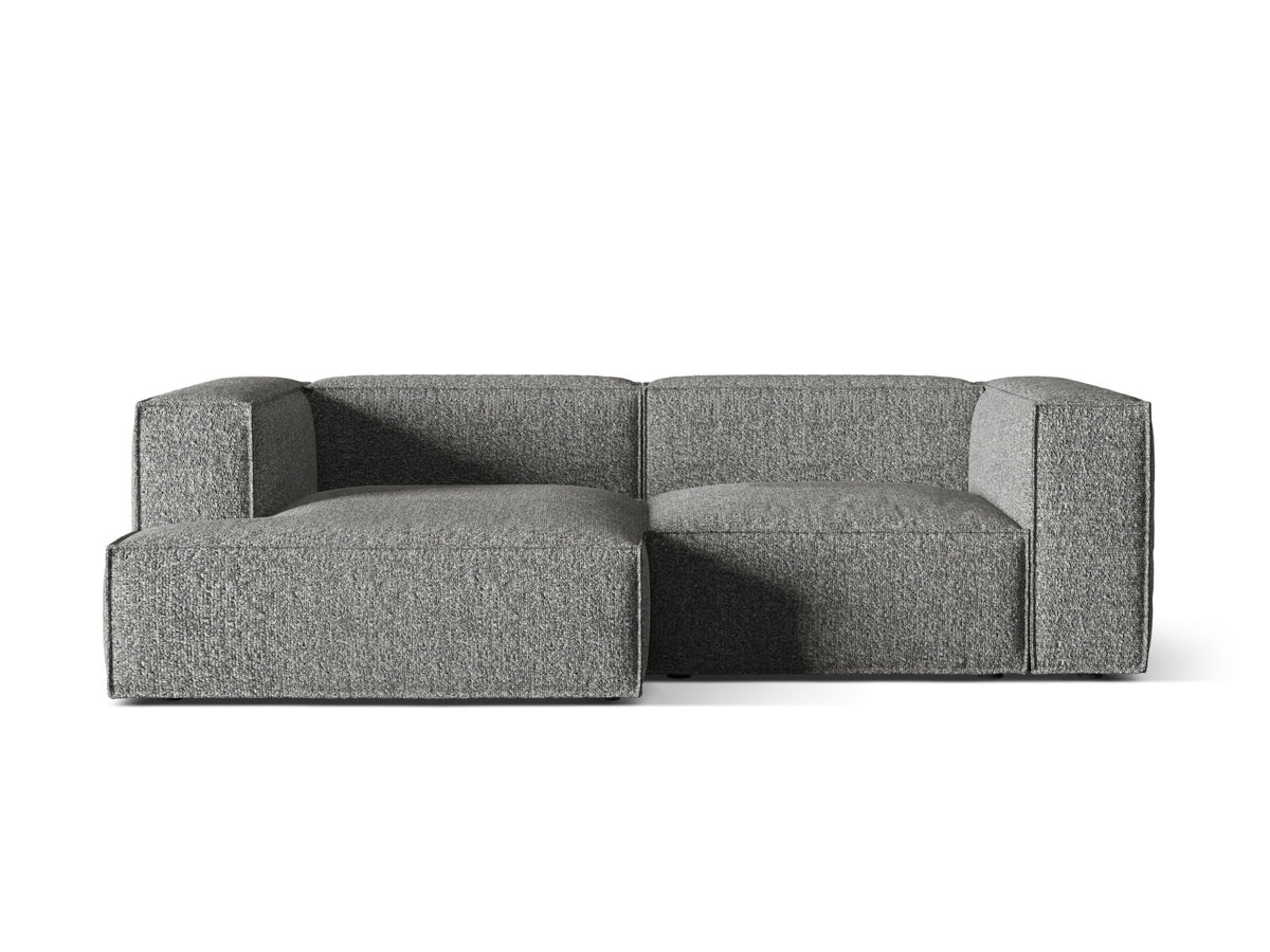 Nuria Modular Corner Sofa, 3 Seats, 252x147 cm — Graphite / Left