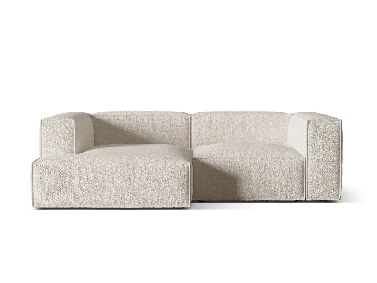 Nuria Modular Corner Sofa, 3 Seats, 252x147 cm — Beige / Left