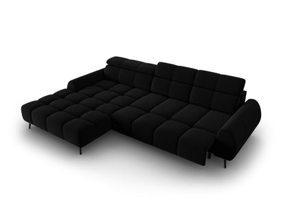 Ecksofa Samt Schwarz Alyse — Ansicht 5