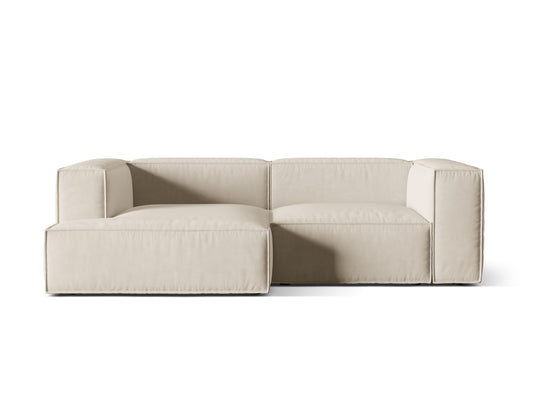 Nuria Modular Corner Sofa, 3 Seats, 252x147 cm — Beige / Left