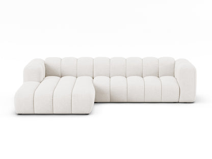 Lupine Modular Corner Sofa, 4 Seats — White / Left