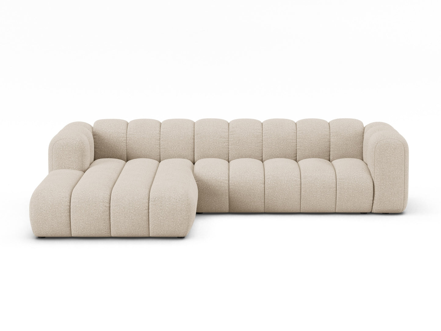 Lupine Modular Corner Sofa, 4 Seats — Beige / Left