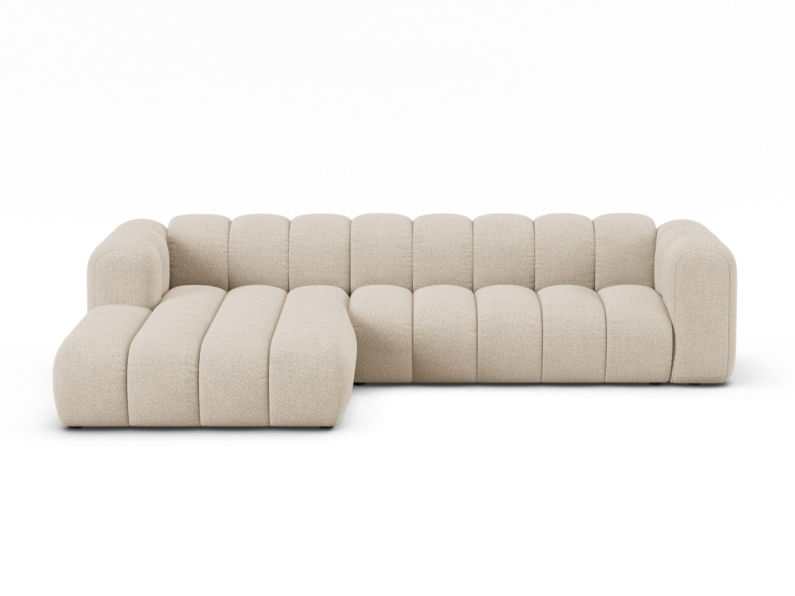 Lupine Modular Corner Sofa, 4 Seats — Beige / Left