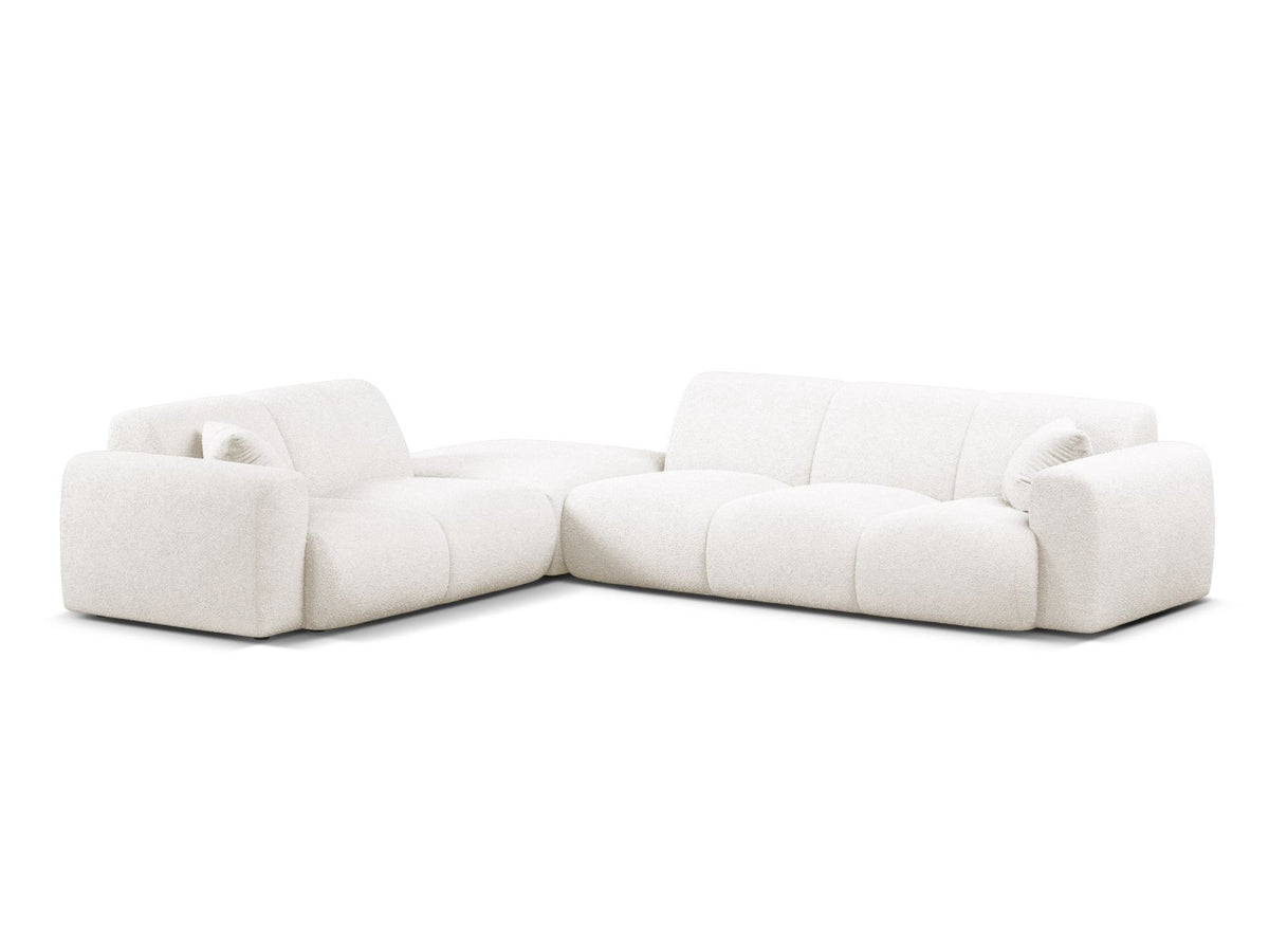 Molino Corner Sofa, 6 Seats, 315x250 cm — White / Left