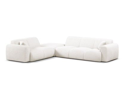 Molino Corner Sofa, 6 Seats, 315x250 cm — White / Left